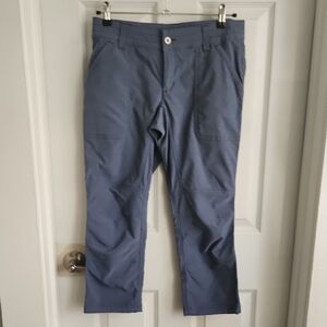 Columbia Slate Blue Hiking Capri